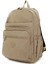 Çok Cepli Kadın Sırt Çantası Büyük Boy Okul ve Günlük HV3062 Koyu Bej 5