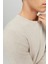 Erkek Basic Krem Ince Triko Kazak - 12208364 5