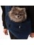 Lacivert Denim Crossbody Köpek Taşıma Çantası 2