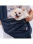 Lacivert Denim Crossbody Köpek Taşıma Çantası 3