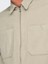 Erkek Relaxed Fit Fermuarlı Bej Kadife Ceket - 22029769 3