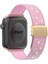 Lüks Sparkle Elmas Manyetik Kayış Apple Watch 1/2/3/4/5/6/se/7/8/9 38/40/41MM -S10(42MM) Kumaş Taşlı 1
