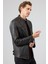 Leonard Erkek Kahverengi Vintage Slim-Fit Deri Ceket 25WGF6582VD 14
