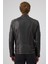 Leonard Erkek Kahverengi Vintage Slim-Fit Deri Ceket 25WGF6582VD 15