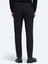 Siyah Dokuma Regular Fit Smart Casual Pamuk Karışımlı Pantolon 4