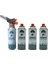 Gas Torch Çakmaklı Pürmüz + Aygaz 227 gr Kartuş Dörtlü Set 1