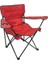 Quatro Bardaklı Kamp Sandalyesi Kırmızı 5