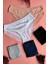 Softlace – 3'lü Yumuşak Dantel Şık ve Rahat Modal Kumaş Kadın Külot 4