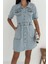 Kadın Düğmeli Denim Elbise – Rahat & Şehirli Stil 3