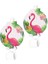 Flamingo Temalı Kaynana Dili, Parti Düdüğü,(6lı Paket) Uzayan Parti Düdüğü,uzat Çek Düdük F 1