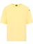 Basic Oversize Şort Takım Sarı 3