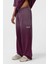 Yıkamalı Oversize Baskılı Eşofman Takım Bordo 4