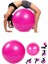 Büyük Boy Pilates Topu Pembe Renk 55 cm Tekil Kullanım İçin Uygun 1