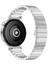 Huawei Watch GT6 41mm GT4 41mm GT5 41mm GT5 Pro 42mm ile Uyumlu Kordon (18mm) Çelik Metal Klipsli 8