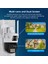 Pro RX23 6mp Dual Lens 360° Görüş Hareketli Waterproof Gece Görüş Sesli Görüşme Akıllı Kamera Çakarlı 3