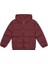 Erkek Çocuk Bordo Logo Işlemeli Kalın Mont 1
