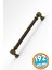 Mobilya Çekmece Mutfak Dolabı Dolap Kulpları Kulb 19.2 cm 192 mm Çizgili Antik Sarı Metal Kulp 1