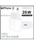 Iphone Tüm Serilerle Uyumlu 20W Type-C Çıkışlı Hızlı Şarj Adaptörü 2 Yıl Apple Türkiye Garantili 2