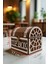 Tip Box- Bahşiş Kutusu - Kumbara “sandık Tipi Tipbox” Ceviz+Ayna Renk 1