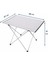 Katlanabilir Alüminyum Kamp ve Piknik Masası - Çantalı Gümüş - Geniş Model - 66 x 47 x 51 cm 3
