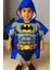 Çocuk Batman Kapüşonlu Ponço Plaj HAVLUSU-0030-S 5