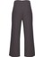 Gri Yüksek Bel Culotte Pantolon 2