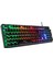 Emachines EAK104 Siyah USB Rgb Backlight Red Swıtch Mekanik Q 104 Tuşlu Gaming Klavye 1