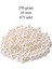 250 Gram 10MM Krem Renk Plastik Inci Boncuk Çanta ve Takı Yapım Boncuğu (~475 Adet) 1