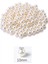 250 Gram 10MM Krem Renk Plastik Inci Boncuk Çanta ve Takı Yapım Boncuğu (~475 Adet) 2