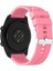 Garmin Venu 4 45MM ile Uyumlu Tokalı Çizgi Desen Silikon Kordon Kayış - FC369 1