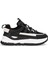 25K331 Kadın Hakiki Deri Klasik Sneaker Siyah 1