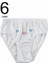 Kız Çocuk Beyaz 6'lı Paket Külot ELF568TUT08216 2