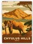 Chyulus Hills Kenya Chyulu Hills Afrika Safari Minimalist Ahşap Poster 20X29 cm 1