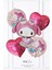Pembe Kuromi Folyo Balon Seti 5li Kuromi Tema Balonlar 1