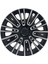 Citroen Bütün Modelleri Için Uyumlu 15" Inç Gri-Siyah 4 Adet Jant Kapağı ( C-Elysse C3 Vb. ) 3