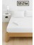 Mirava Premium %100 Pamuk Penye Lastikli Çift Kişilik Çarşaf Takımı (2 Yastık Kılıfı Dahil) Beyaz 140X200CM 4