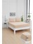 Mirava Premium %100 Pamuk Penye Lastikli Tek Kişilik Çarşaf Takımı (1 Yastık Kılıfı Dahil) Bej 100X200CM 2