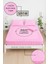 Mirava Premium %100 Pamuk Penye Lastikli Tek Kişilik Çarşaf Takımı (1 Yastık Kılıfı Dahil) Pembe 100X200CM 2