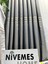 Nivemeshome Didim FT671537 V-2504 Antrasit 1/3 Sık Pileli Fon Perde Apm 8
