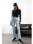Açık Mavi Straight Jean 1