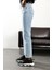 Açık Mavi Straight Jean 4