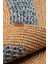 Yeni Sezon Vernal Yuvarlak Kilim - Naturel/mavi - 100 cm - Naturel/mavi 4