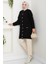 Lezgi Düğmeli Triko Hırka 1599 - Siyah 2