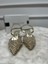 Parla Kristal Taşlı Gold Gümüş 4 cm Inve Topuklu Topuk Dekolteli Sivri Burun Abiye Ayakkabı 4