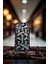 Iphone 12 / 12 Pro Uyumlu Geometrik Elmas Desenli Siyah Kılıf 2