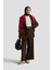 Geniş Paça Pantolon Etek 25KD1304 Kahverengi 1