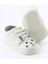Ilk Adım Bağcıklı Tavşan Nakışlı Kaydırmaz Taban Bebek Patik 3