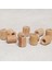 Loren Crafts 10 Adet Ham Boru Ahşap Boncuk 16MM 1
