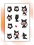 2 Li Kedi Kız Sticker Set /anime/laptop/telefon/defter/ajanda/hediye/süsleme/bullet Journal 3