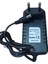 24V 2A Adaptör 5.5x2.5 mm Jak Fişli Plastik Kasa Adaptör 2